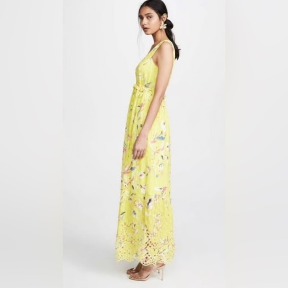 TANYA TAYLOR Catalina Silk Maxi Dress, Never Worn, Size 2 - Picture 4 of 9